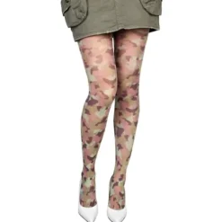 Collants Nylon Camouflage