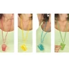 Collier avec Verre Shooter Fluo - Couleur au Choix