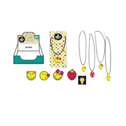 Collier Lumineux Collection Smiley - 26 cm - Modèle Aléatoire