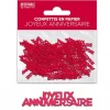 Confettis de table en papier "Joyeux Anniversaire" - Couleur au choix