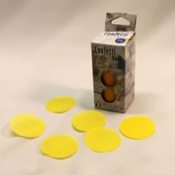Confettis Ronds - Jaune