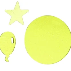 Confettis Verts Anniversaire - Etoiles et Ballons