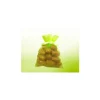 10 contenants en tissu organdi - 7,5 x 10 cm - Vert Anis