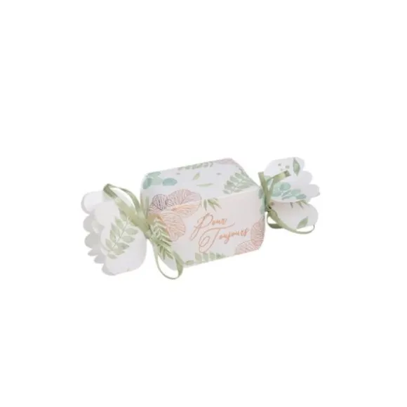 10 Contenants Papillotes - Botanique et Rose Gold