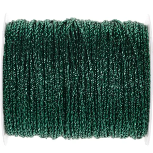 Cordon métallisé - 1 mm x 20 m - Couleur au choix