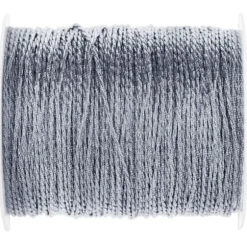 Cordon métallisé - 1 mm x 20 m - Couleur au choix