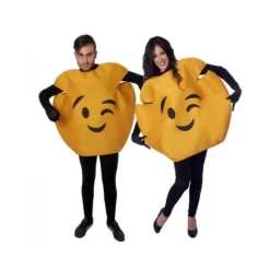 Costume Adulte Emoticône Clin d’œil