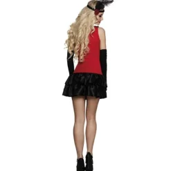 Costume Charleston Femme - Rouge et Noir - Taille M
