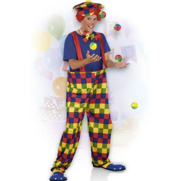 Costume de Clown Jongleur - Taille M/L