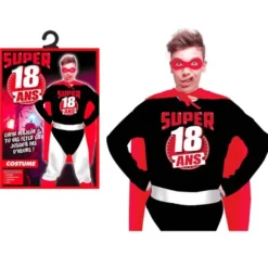 Costume Super 18 ans - Homme