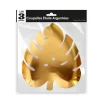 3 coupelles en forme de Feuilles - Or - 21 cm