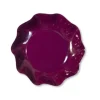 10 Coupelles Vagues en Carton - Prune