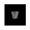 25 Coupelles à Verrine Diamant - Transparent