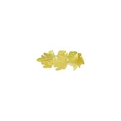Couronne de lauriers dorées en plastique
