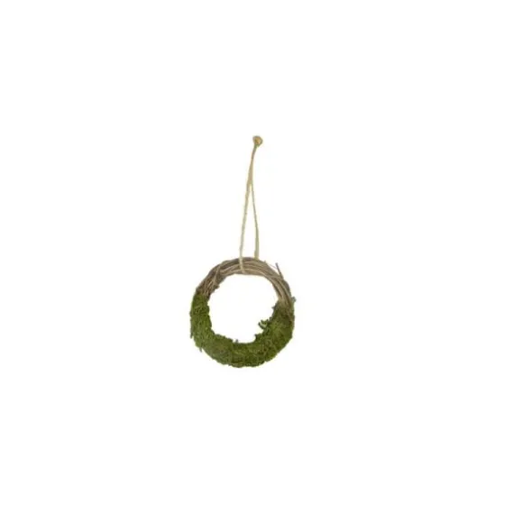 Couronne de Sarment avec mousse - 8 cm