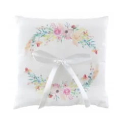 Coussin d'alliances - Mariage Fleuri