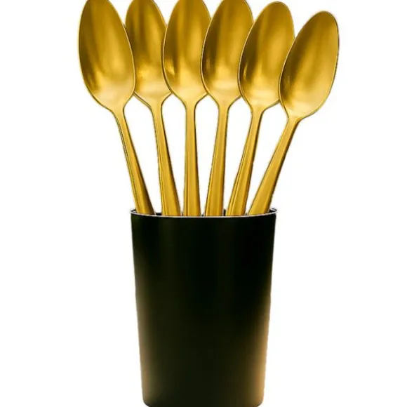 10 couteaux de luxe réutilisables en plastique - 20 cm - Couleur au choix