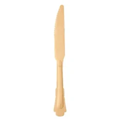 6 Couteaux en Bois Naturel "Vintage" - Pure - 20,5 cm