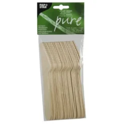 25 Couteaux en Bois - "Pure"
