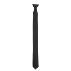 Cravate de Gangster Noire - 50 cm