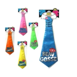 Cravate à embrasser "Beau gosse" - Différents coloris