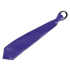 Cravate en polyester - 47 cm - Couleur au choix