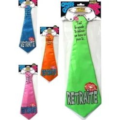 Cravate Géante Retraite - Coloris au Choix