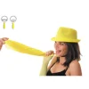 Cravate satinée - Jaune fluo
