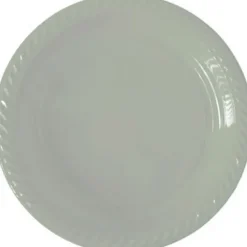 10 cuillères en argent en plastique réutilisable - 17 cm