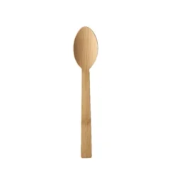 50 Cuillères en Bambou - Pure - 17 cm