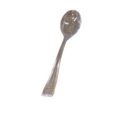 25 cuillères à verrines en plastique - 10 cm