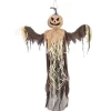 Décoration d’Halloween à suspendre - Épouvantail Citrouille - 95 cm