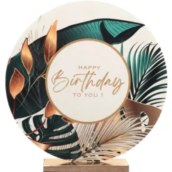 Décoration à poser en bois - Collection Birthday Jungle