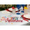 Décoration à poser "Joyeux Anniversaire" en bois - 27 x 2,5 x 8,5 cm - Collection Anni' Festy