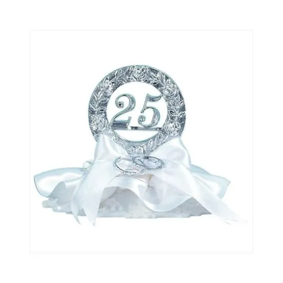 Décoration pour Gâteau - Noces d'Argent