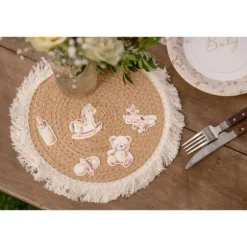 25 décorations en papier à parsemer - Collection Little Teddy