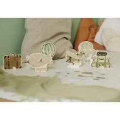 6 décorations en papier à poser - Collection Dans les Nuages