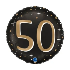 6 décorations pailletées en bois à parsemer pour anniversaire - Or - Âge au choix