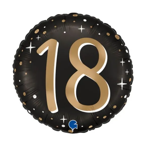 6 décorations pailletées en bois à parsemer pour anniversaire - Or - Âge au choix