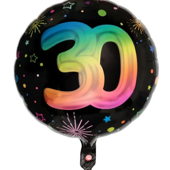 6 décorations pailletées en bois à parsemer pour anniversaire - Or - Âge au choix