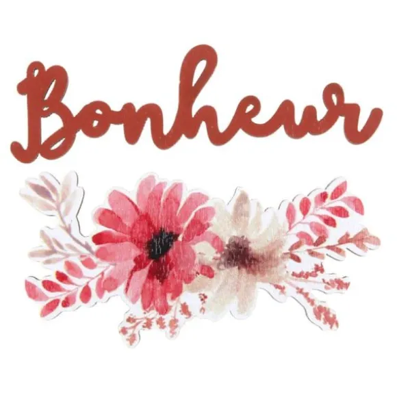 10 décorations à parsemer - Collection Amour Floral