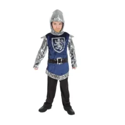 Déguisement Chevalier Bleu Garçon - Taille au Choix