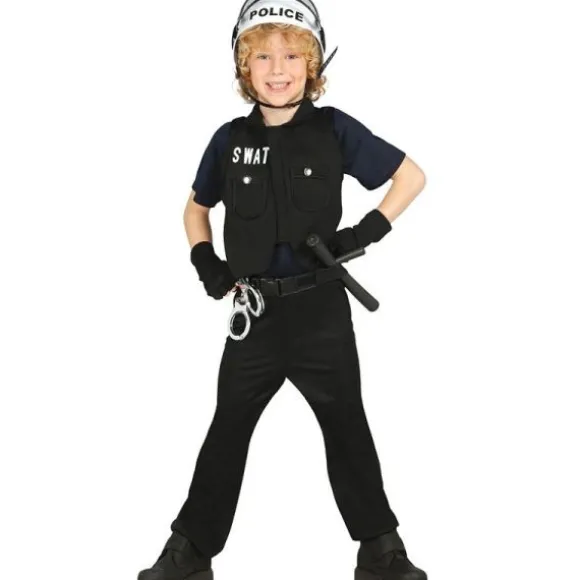 Déguisement d'Agent du S.W.A.T. pour garçon - Taille au choix