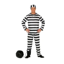 Déguisement de Bagnard - Homme - Taille au choix