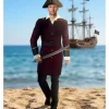 Déguisement de Capitaine Pirate pour homme - Taille au choix