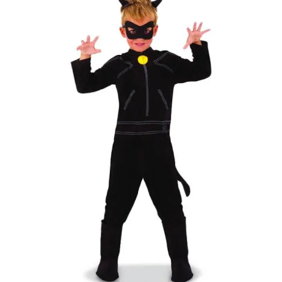 Déguisement de Chat Noir pour garçon - Miraculous™ - Taille au choix