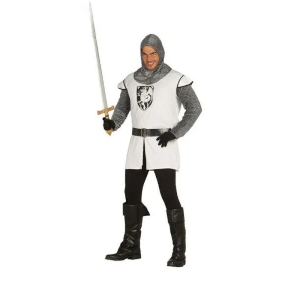 Déguisement de Chevalier Blanc pour homme - Taille au choix