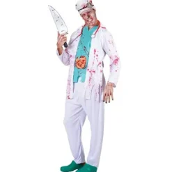 Déguisement de chirurgien zombie - Taille au choix