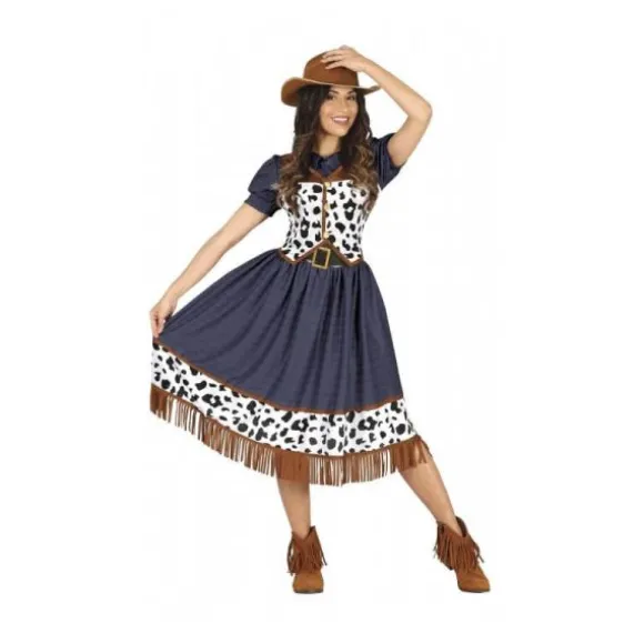 Déguisement de Cow-Girl pour femme - Taille au choix