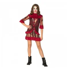 Déguisement de Creepy Clown Sanglant pour Ado - Fille - Taille 14/16 ans